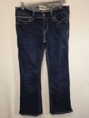 Ariat Dark Blue Boot Cut Midrise Womens Jeans Size 31S